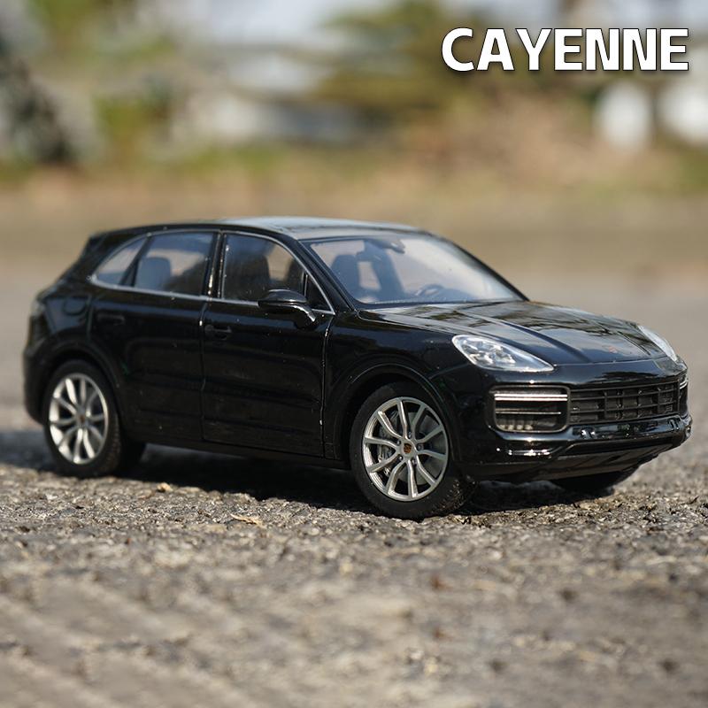 Welly 1/24 Porsche Cayenne Turbo Alloy Miniature Toy Car Model Diecast Metal Static Scale Model Car Kid Toy Vehicle Gifts