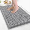 Tappetino da Bagno in Ciniglia Olanly Extra Morbido Shaggy Tappetino da Bagno Antiscivolo Tappeto da Pavimento per Bagno Assorbente Acqua Peluche Microfibra Tappeti Doccia