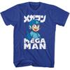 Mega Man Thumbs Up Royal Gaming Shirt