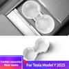 Cup Holder for Tesla Model Y Juniper 2025 Center Console Storage Box Non-slip Insert Cup Holder Car Interior Accessories