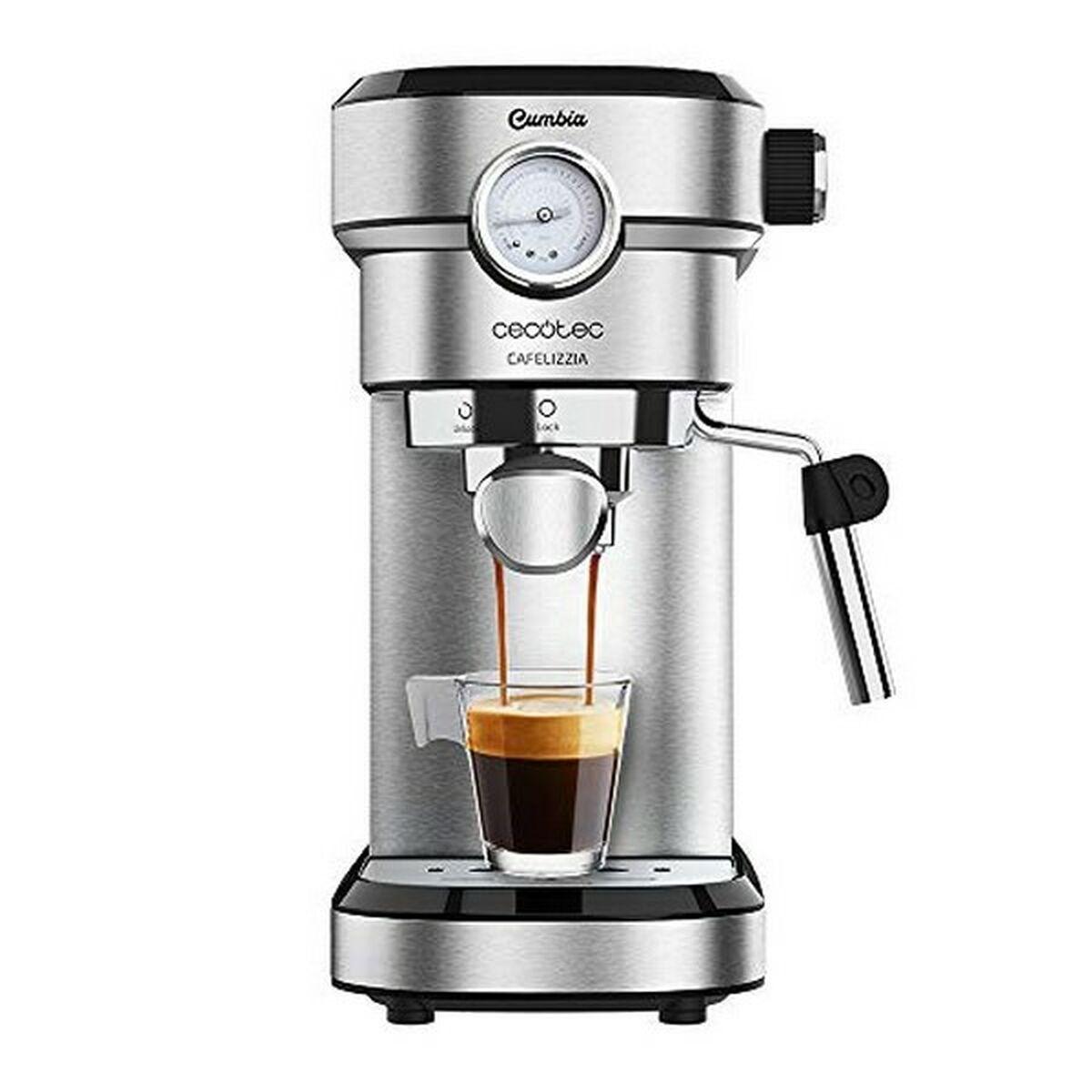 Cecotec Kaffeemaschine Espresso Cafelizzia 790 Steel Pro 1,2L 20 Bar Mit Milchaufschäumer - Bild 3