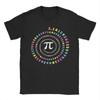 Pi Symbol Vintage Math Lover Geek Unisex Unisexs T Shirt Unique Tee Shirt Short Sleeve Tshirt Pure Cotton Plus Size Clothing