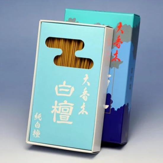 Seikado Incense Large Loose 100 Sticks, Sandalwood, Pack,