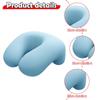 Desk Napping Pillow Breathable Lightweight Headrest Multiuse Lunch Break Comfortable Support Cushion for Travel Car School