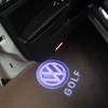For VOLKSWAGEN VW Hot Sale LED Car Door Logo Projector Light Accessories for VW R Golf 5 6 7 GTI GTD GTE CC Passat B6 B7 B8 B9 C
