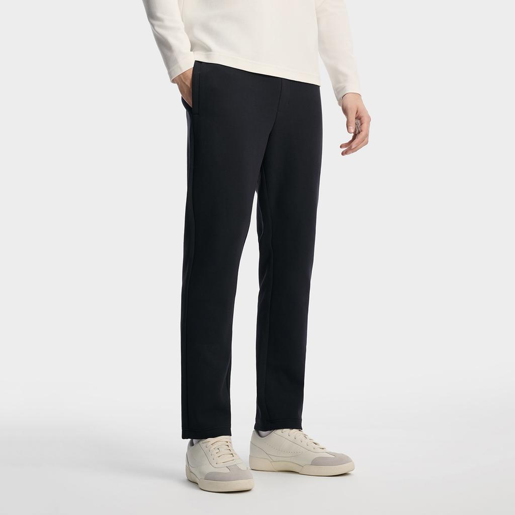 FILA Heritage Minimalist Stylish Classic Retro Sports Soft Comfortable Versatile Knitted Casual Pants Men bottoms Legendary-Blue F11M618608FNV