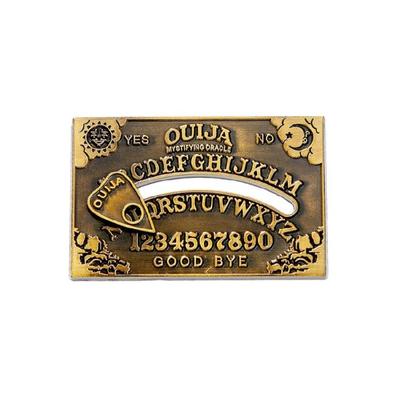 Ouija-Brett Emaille-Pin Stilvolles Metallabzeichen Legierungs-Pin für den täglichen Gebrauch und Partys