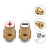 Car Audio Battery Terminal Side Post Solid Brass 3/8 16 Side Post Thread Battery Post Terminals Car Battery Thread Terminal
