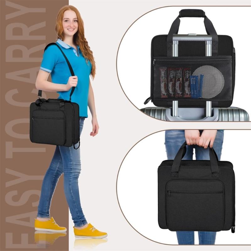 Bolsa de Almacenamiento para Cafetera con Diseño de Apertura Lateral con Forro Suave Acolchado para Absorción de Golpes y Prevención de Arañazos