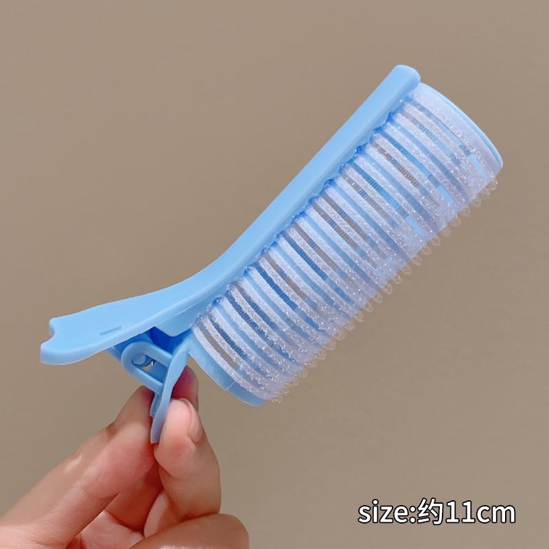 BEPAN 1/3pcs Fluffy Hair Roller Bangs Clips 2 in 1 Bangs Hair Rollers with Clip Portable Bangs Curler Volumizing Root Lifting Clips