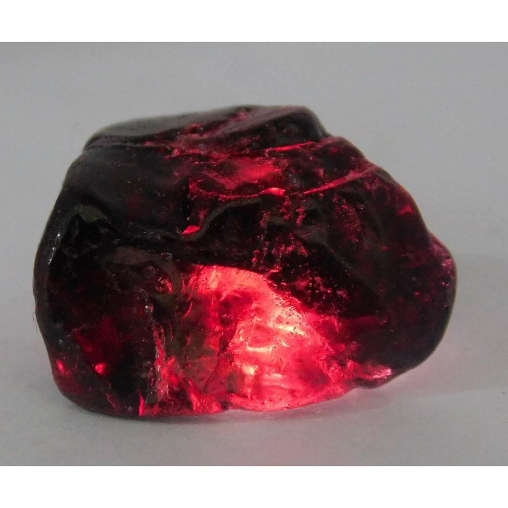 Natural Ruby Red 32.80 Ct Earth Mined Huge Size Rough CERTIFIED Loose Gemstone.