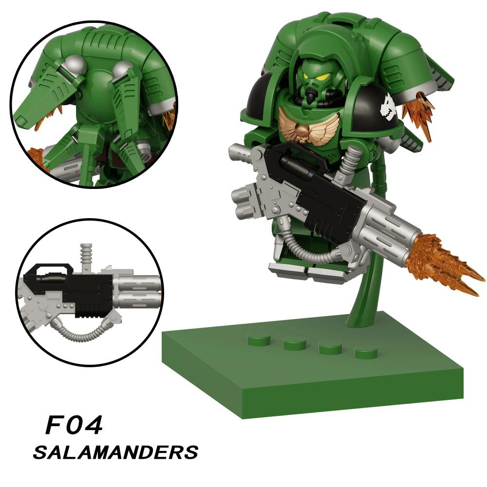 Militray Custom Heavy Armor Building Block Figures Mini War Soldier Model Kit Compatible with Major Brands Gift for Collectors