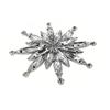 Body Jewelry Rhinestone Brooch Decorative Clothing Chest Flower Irregular Flower Brooch  Party