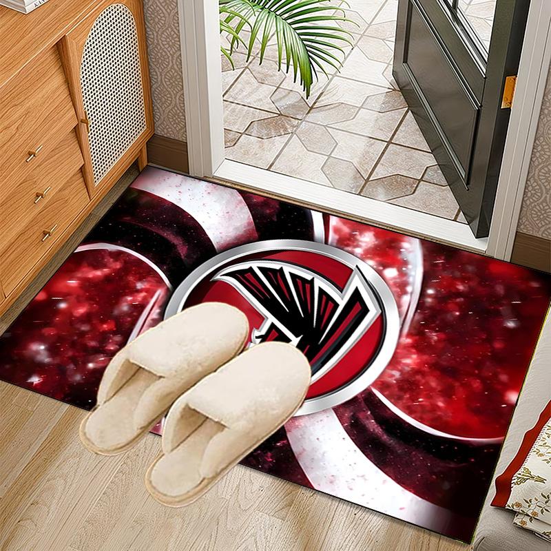 Atlanta Logo Rug Office Carpet Non-Slip Mat, Chair Rug Floor Covering for Gaming, Bedroom, Living Room , Home Decor Christmas Gift