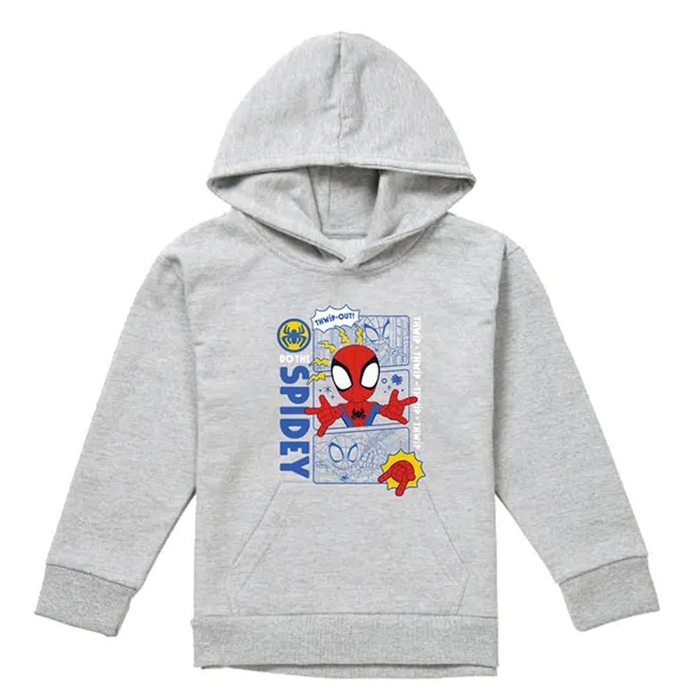 Spidey And His Amazing Friends Childrens/Kids Comic Pull Over Hoodie