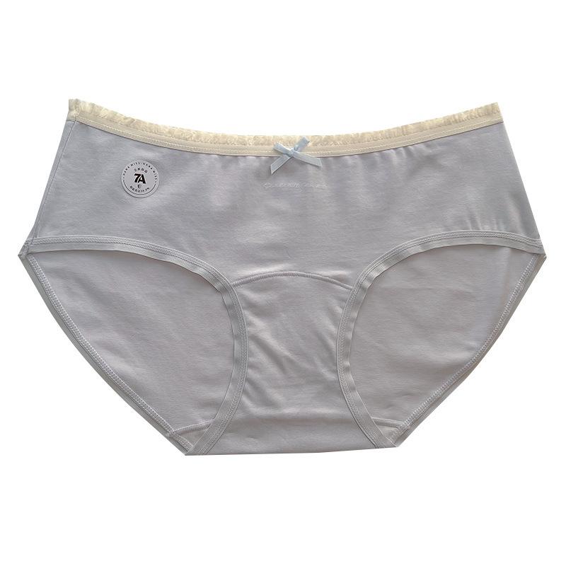 Damen Unterwäsche aus reiner Baumwolle Damen Mid-Waist Übergröße Unterwäsche Damen Unterwäsche