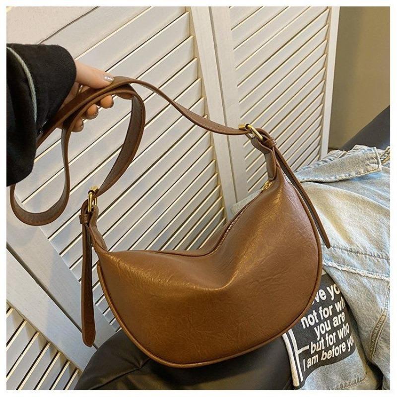 Bag Women's Winter Crossbody Bag Women's New Autumn Fashion Shoulder Bag Retro Commuter Crossbody Dumpling Bag