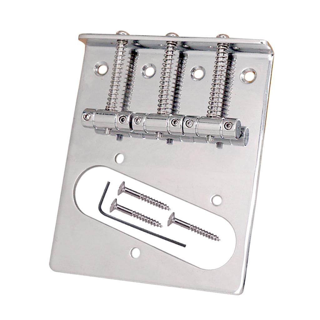 Buy 3 String Saddle Top Loader Bridge for TL Electric Guitar