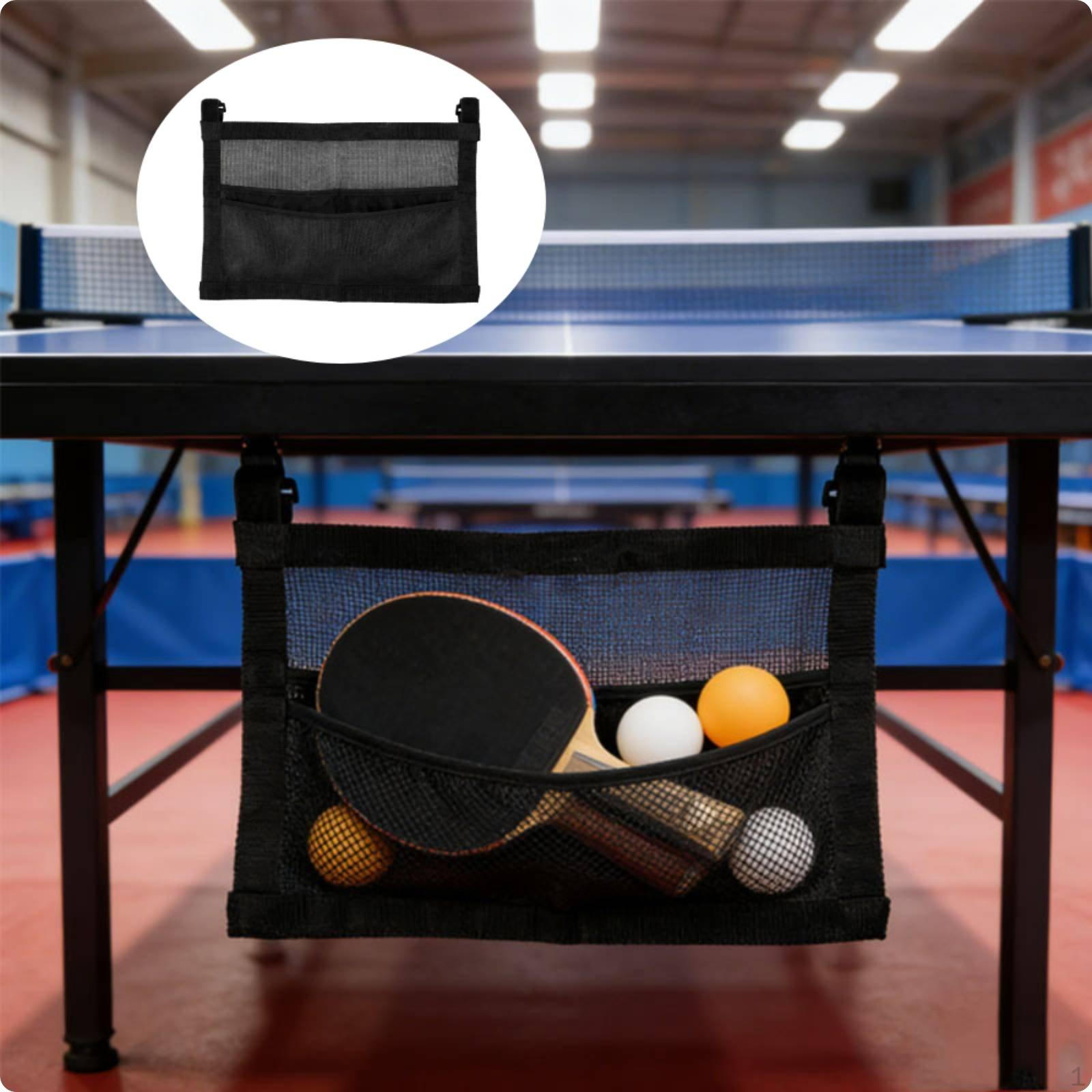 Table Tennis Pong Paddle Effortless Installation Holder Portable Racket