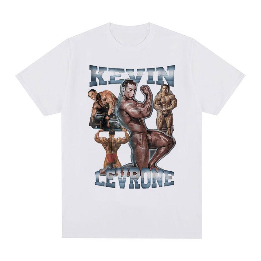 Kevin Levrone Gym Graphic T Shirt Maryland Muscle Machine Vintage Gothic T-shirts Unisex's 100% Cotton Oversized T-shirt Streetwear