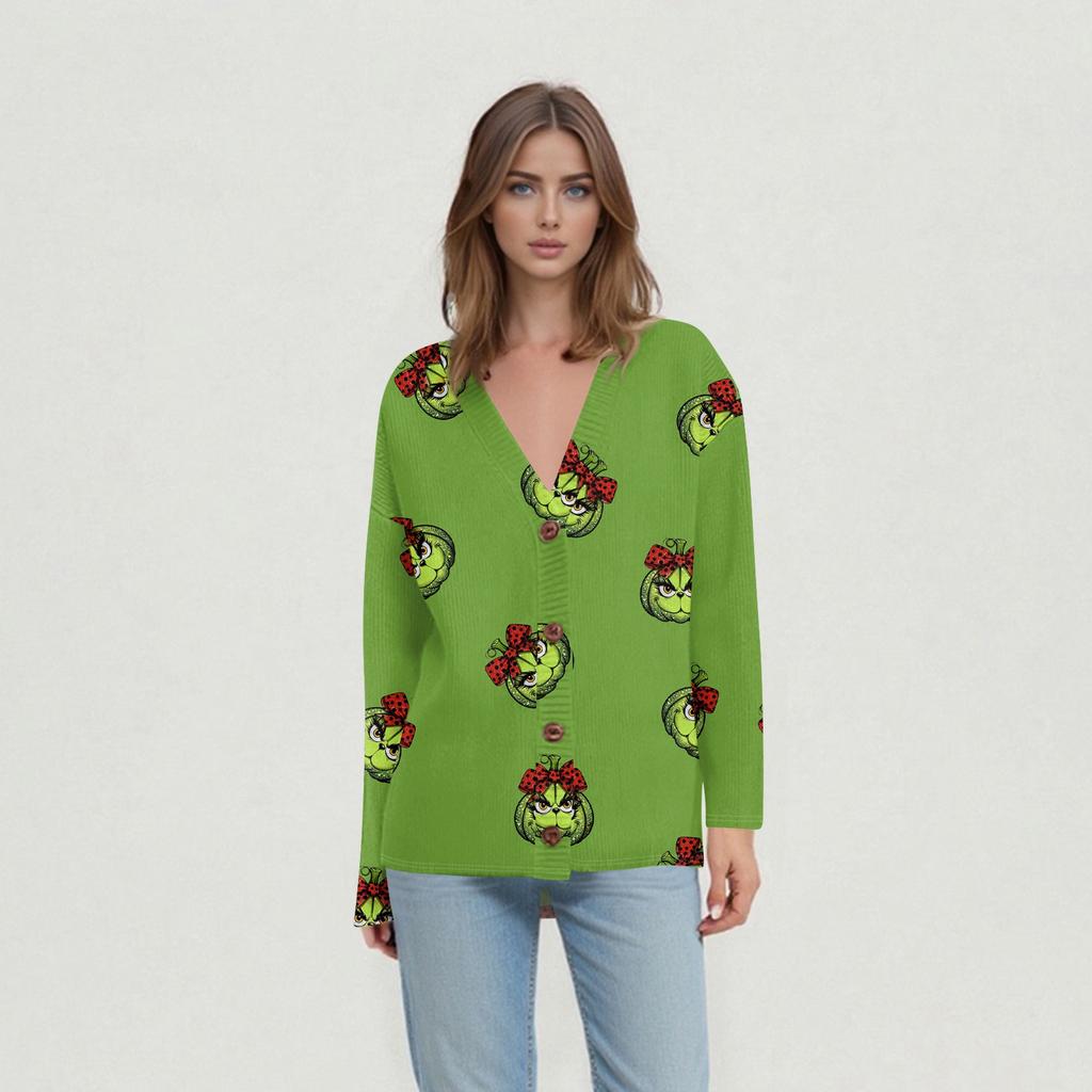 Women's Casual Everyday Tops Knitted Cardigan Jacket