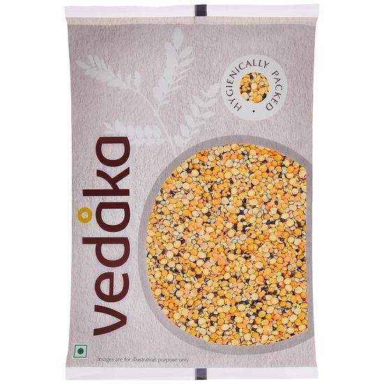 Vedaka Premium Unpolished Mixed Dal |Naturally Rich In Protein | Naturally Cholesterol Free| 2 Kg