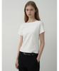 MOTT Boat Neck T-Shirt - White
