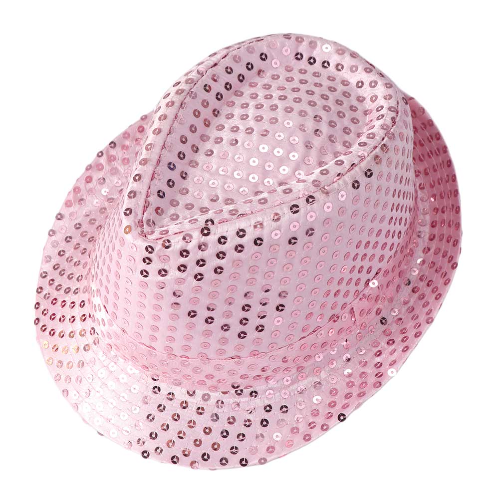 Street Dance Pailletten Pailletten Fedora Hut Brillante Perlenstickerei Tanz Jazzmütze 58cm/54cm Aufführung Glitzer Jazzhut Bühnenshow