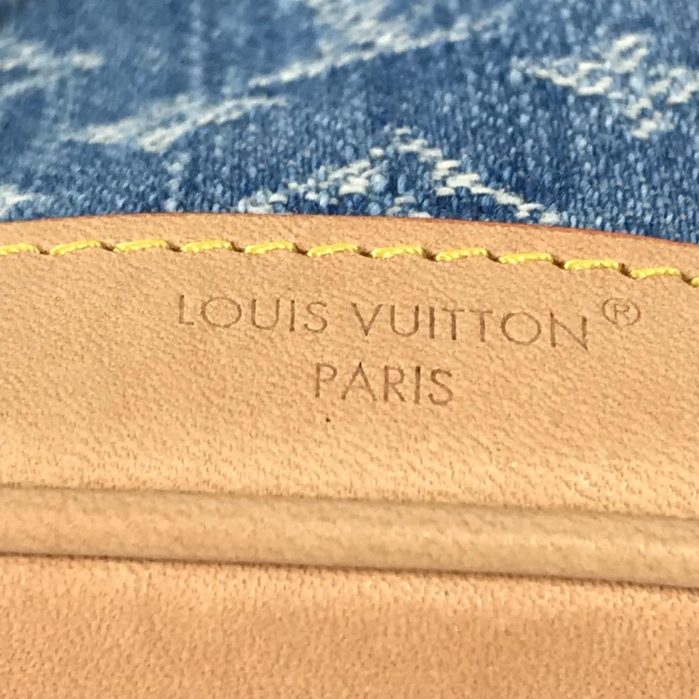 Louis Vuitton M01700 MonogramDenim Miklonoe Bag Charm Bucket Bag Key Holder