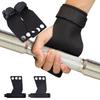 Bodybuilding Workout Weightlifting Cross Training Grips Black Hand Grips