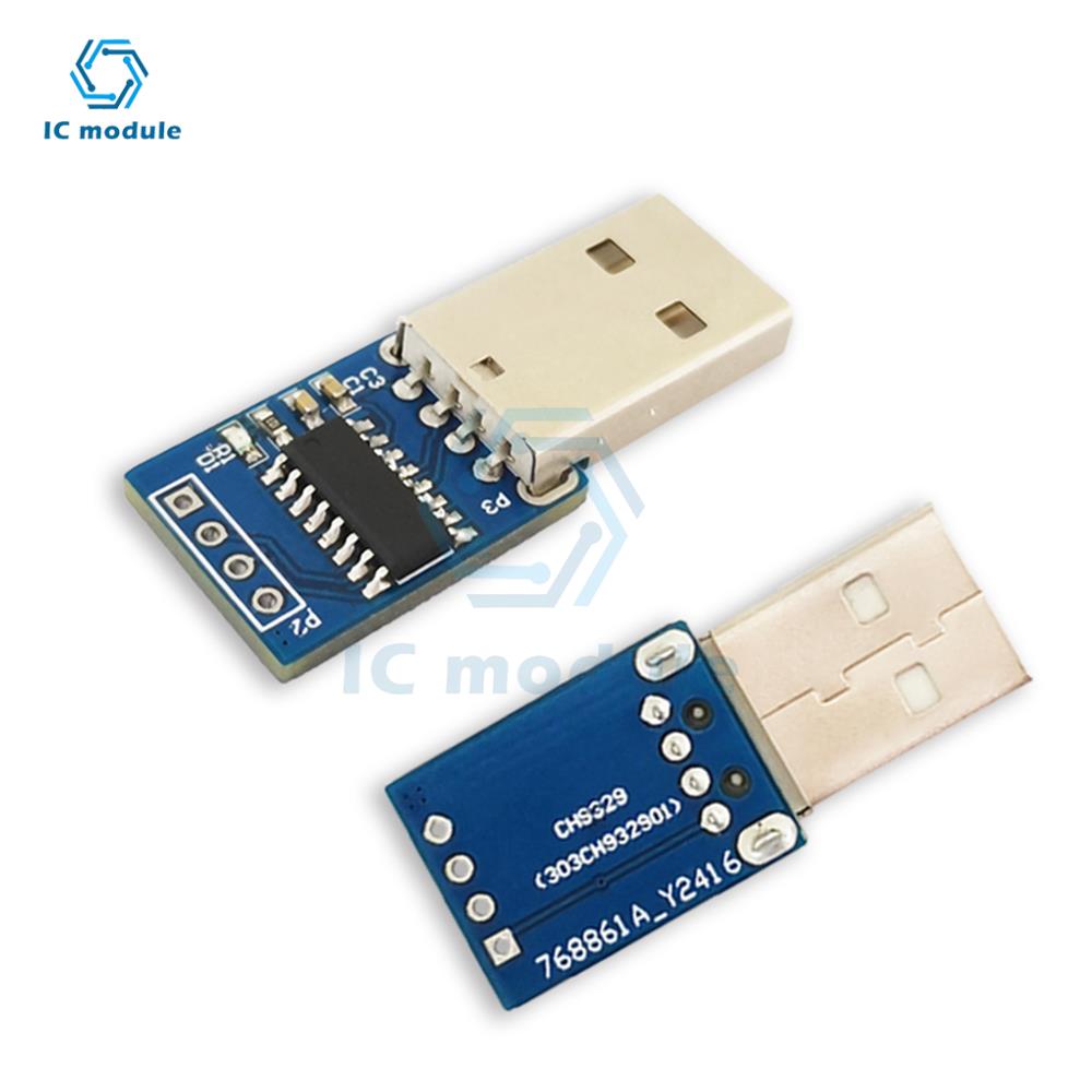 CH9329 Module UART/TTL Serial Port to USB HID Full Keyboard Mouse Driver-Free Game Development Box