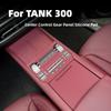 For Great Wall TANK 300 Tank 300 Hybrid 2025 2026 Car Center Control Gear Panel Silicone Pad Interior Accessories