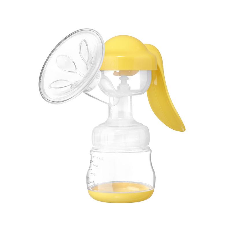 Beikang Manual Breast Pump with Strong Suction - Maternity & Infant Milk Extractor for Weaning & Breastfeeding Massage
