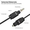 Digital Fiber Optical Audio Cable Toslink SPDIF Coaxial Cables for Amplifiers Xbox 360 PS4 Soundbar Fiber Cable 1m 2m 3m 5m 10m