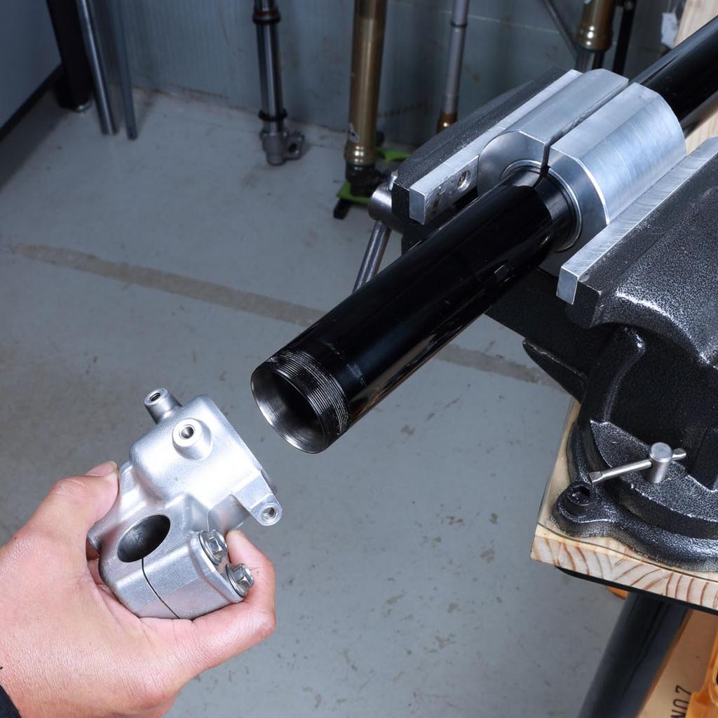 Dirtfreak D7023 Pipe Clamp Set, Compatible Inner Tube Diameters 1.8 Inches (46 Mm), 1.9