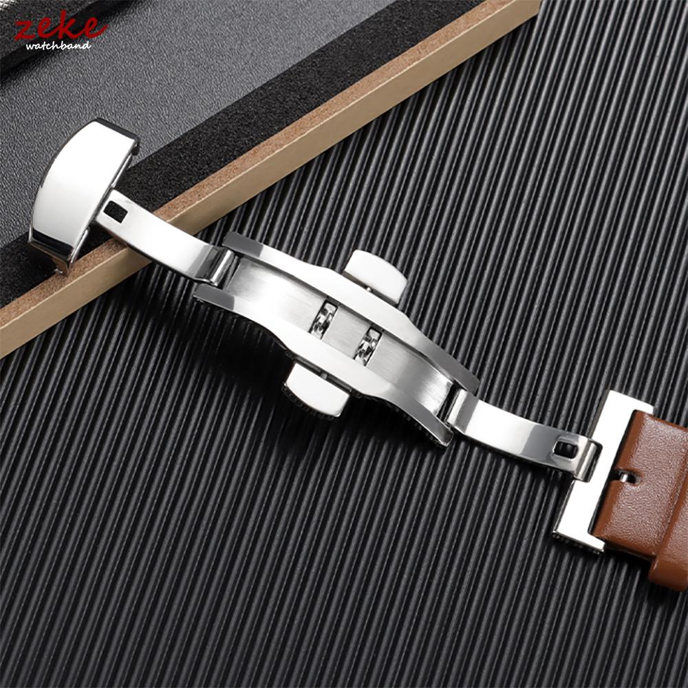 Echtes Leder Uhrenarmband 12/13/14/15/16/17/18/19/20/21/22/23/24mm Armbänder Herren und Damen Business Armbanduhr Armband mit Box