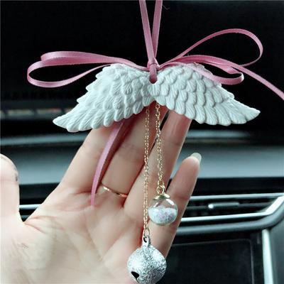 Wing Car Pendant Angel Wing Car Rearview Mirror Pendant Interior Car Pendant Decoration