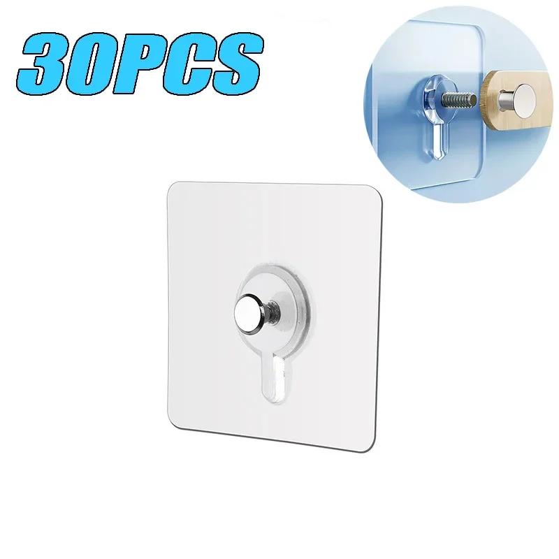 Strong Adhesive Wall Hook Without Piercing Picture Hanger Self-adhesive Wall Hangers Without Holes for Frame Poster Photo Clock