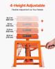 Hydraulic Car Ramps, 2 PCS 5T 11000 Lbs, 270-360 Mm Lift Height, Heavy Duty Hydraulic Vehicle Ramps, Portable Car Lifts for Home Garage Maintenance