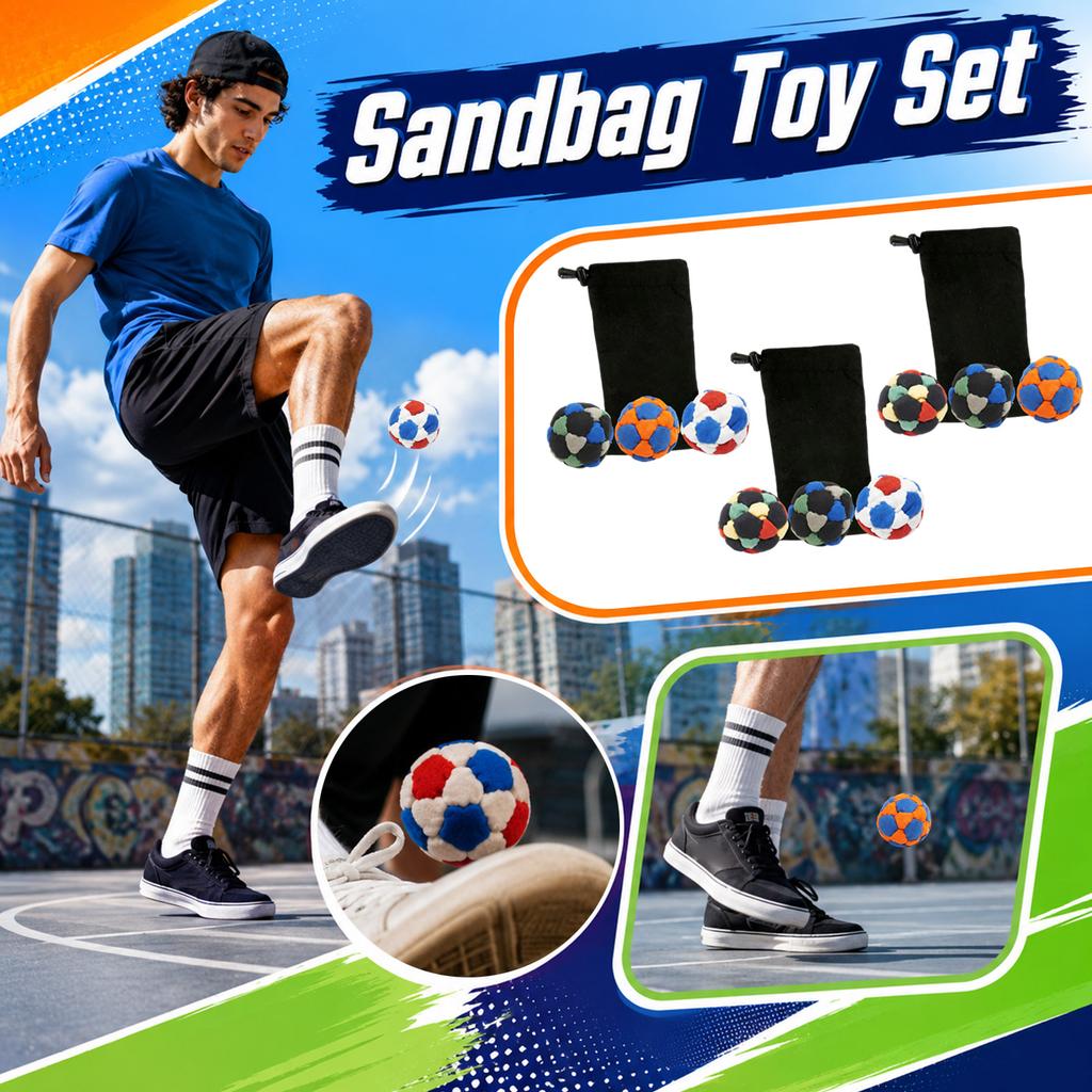 3 Piece Colorful Soccer Bags Set for Kids Party Favors