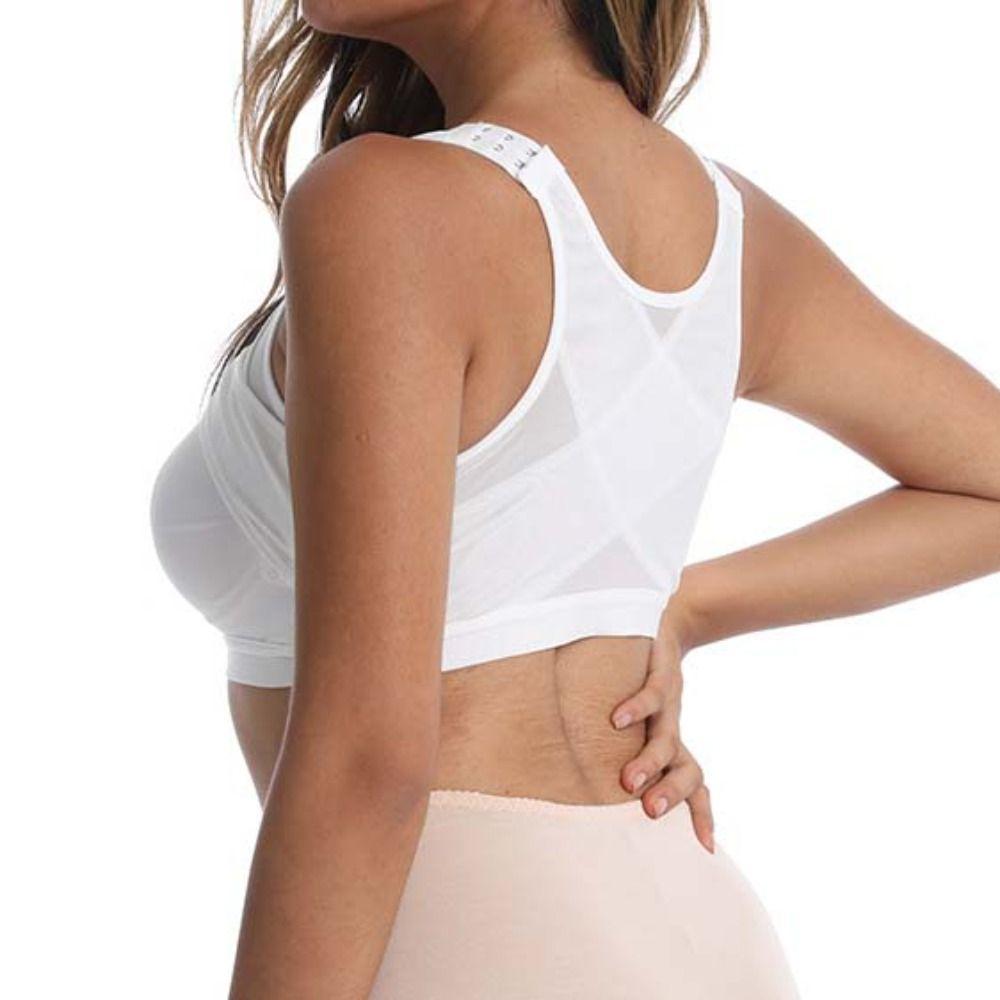 Abdomen Tummy Control Shapewear Buckle Push Up Underwear Simple Brassiere for Women Girl