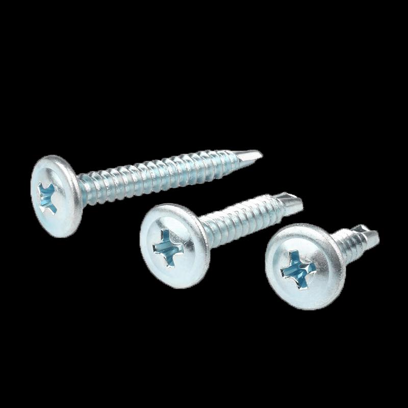 GUWANJI Cross Recessed Pan Head Washer Self-Drilling Screws