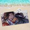Anime Heaven Officials Blessing Microfiber Printed Beach Towel Mountain Climbing Yoga Beach Swim Running Absorbent Soft Towel