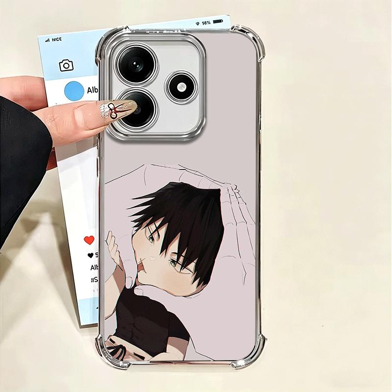 JUJUSU Anime Character Cute Soft Phone Case For Xiaomi Poco X7 X8 Pro Max X6 X5 X3 F8 Ultra F7 M8 M7 M5S Redmi 15C 15A 15 14C 13