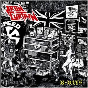 

CD IRON CURTAIN - B-Days KAMPCD001 Kvlto Al Metal 2012 Chile Rock Used