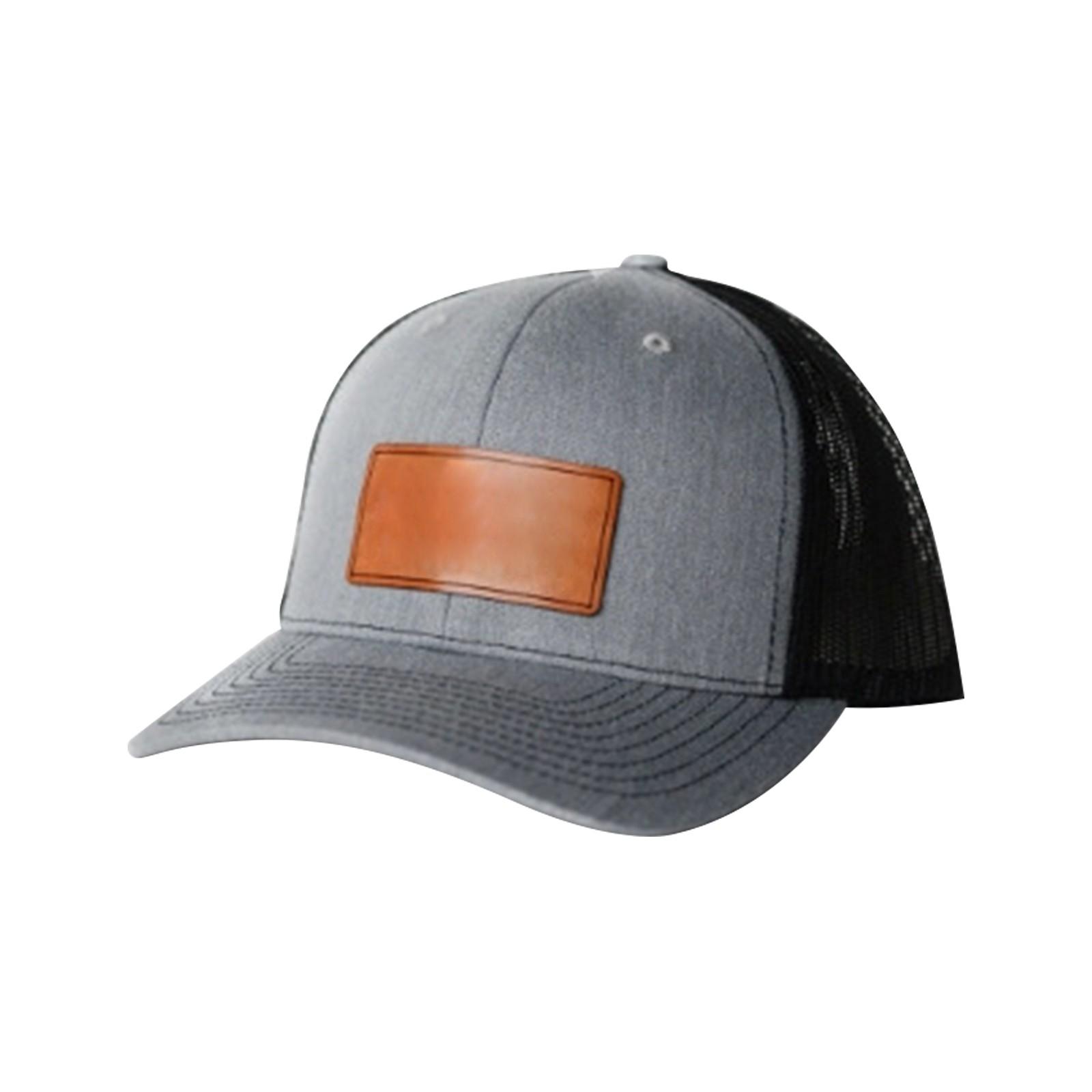 

Изготовленная на заказ кожаная нашивка ко Дню отца, микроизогнутая сетчатая шапка, изготовленная на заказ кожаная этикетка One Size