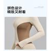 Womens Slim Fit Colorblock Yoga Jacket Running Fitness Workout Fall Winter