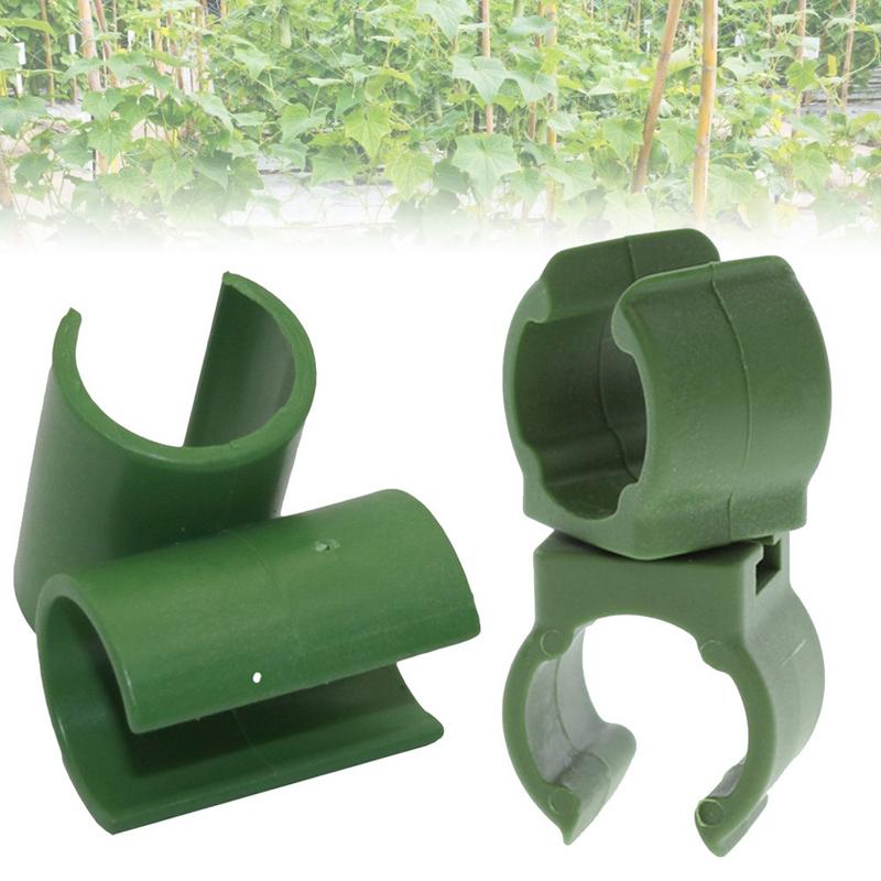 6Pcs Plant Support Trellis Connector Fixed Cross Clip Stake Clips 360 Adjustment Fixed Clamp Gardening Support Accessories