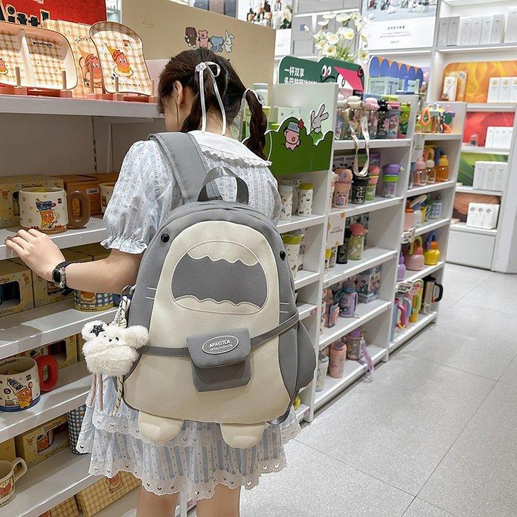 Schoolbag cute girl schoolbag female Korean version junior high school girl high school student backpack large capacity high value versatile backpack