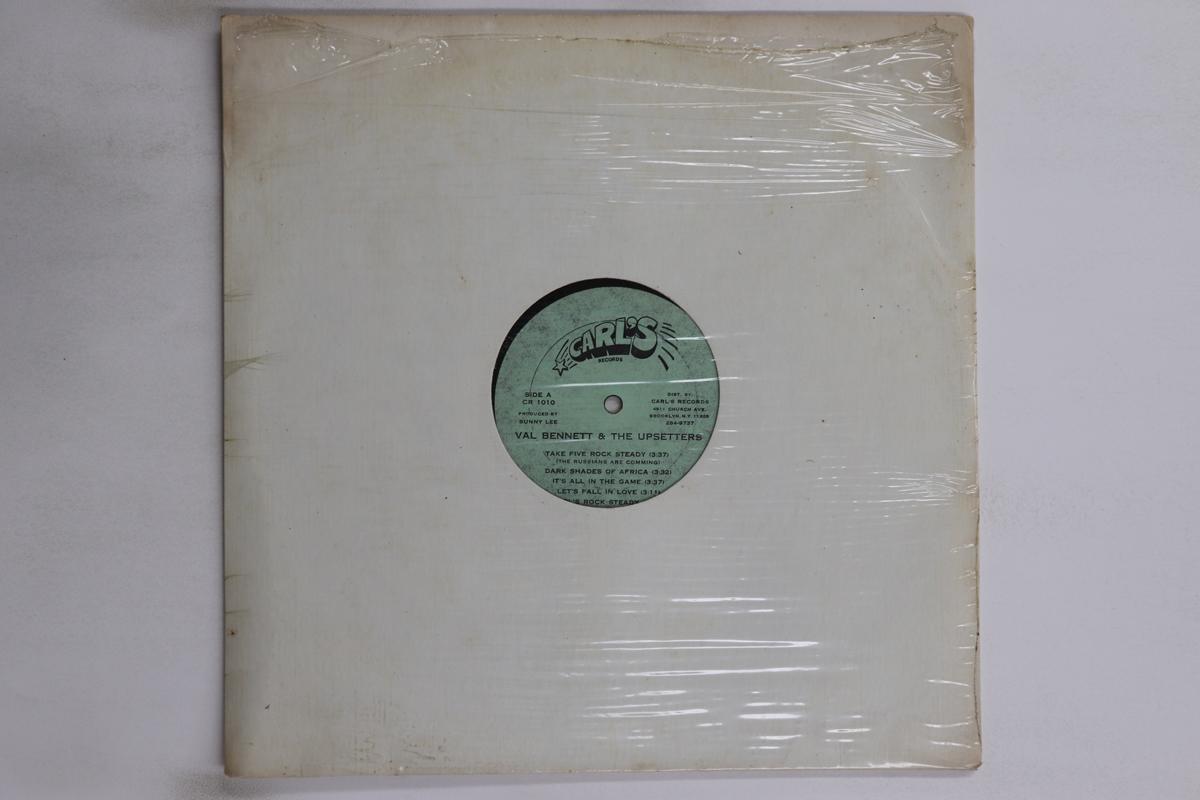

LP Record VAL BENNETT & THE UPSETTERS - Val Bennett & The Upsetters CR1010 CARL S RECORDS US Reggae, Ska & Dub Used
